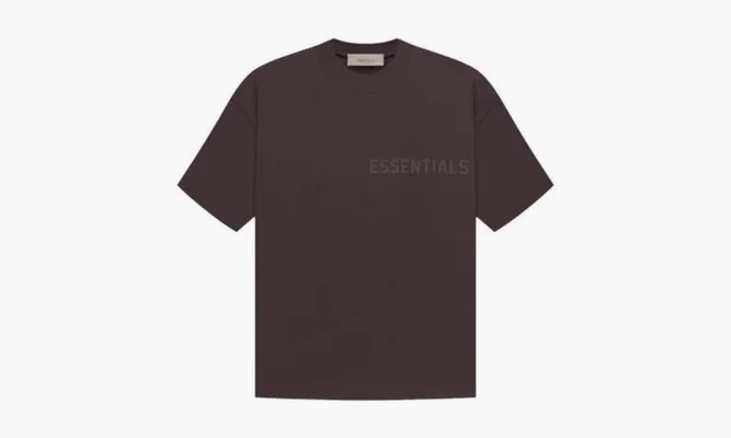 Одежда Essentials T-shirt Ss23 «Plum» коричневый