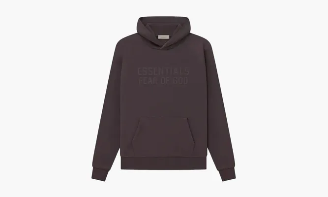 Одежда Essentials Hoodie Ss23 «Plum» бордовый