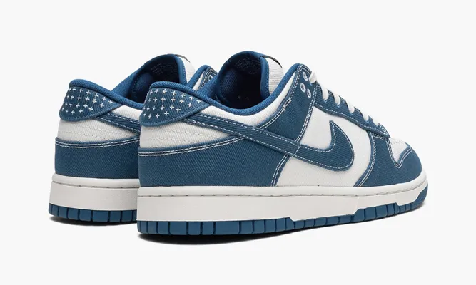 Кроссовки Nike Dunk Low «Industrial Blue Sashiko» синий