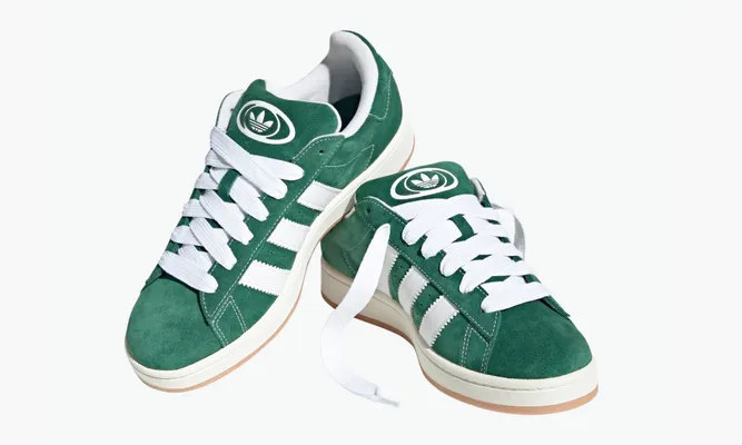 Кроссовки Adidas Campus 00s «Dark Green Cloud White» зеленый
