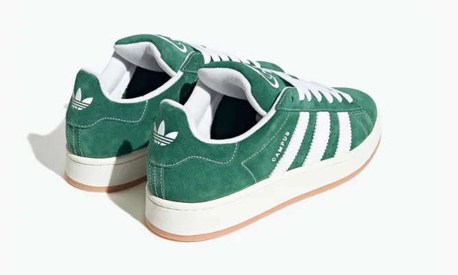 Кроссовки Adidas Campus 00s «Dark Green Cloud White» зеленый