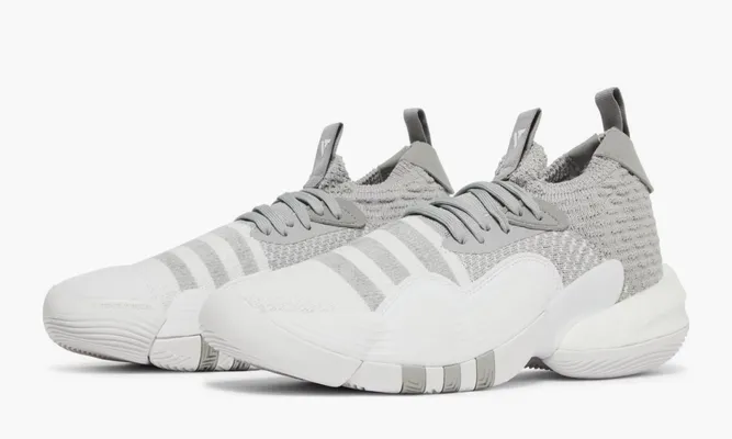 Для баскетбола Adidas Trae Young 2 «Grey Moon» серый,белый