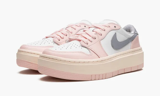 Кроссовки Air Jordan 1 Low WMNS Elevate «Atmosphere» розовый