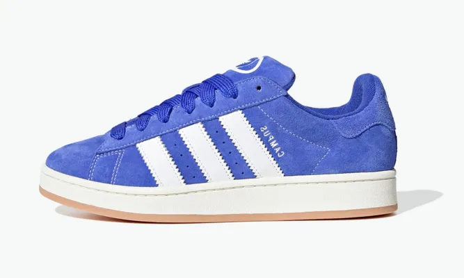 Кроссовки Adidas Campus 00s «Semi Lucid Blue Cloud White» синий