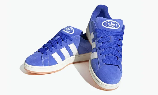 Кроссовки Adidas Campus 00s «Semi Lucid Blue Cloud White» синий