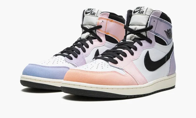 Кроссовки Air Jordan 1 Retro High OG «Skyline» разноцветный
