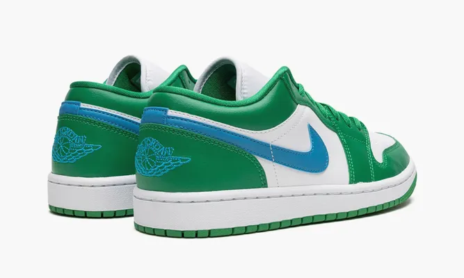 Кроссовки Air Jordan 1 Low WMNS «Lucky Green Aquatone» зеленый