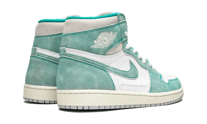 Кроссовки Air Jordan 1 High OG «Turbo Green» lightBlue