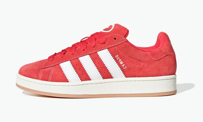 Кроссовки Adidas Campus 00s «Better Scarlet Cloud White» красный