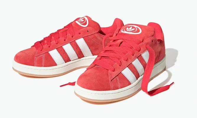 Кроссовки Adidas Campus 00s «Better Scarlet Cloud White» красный