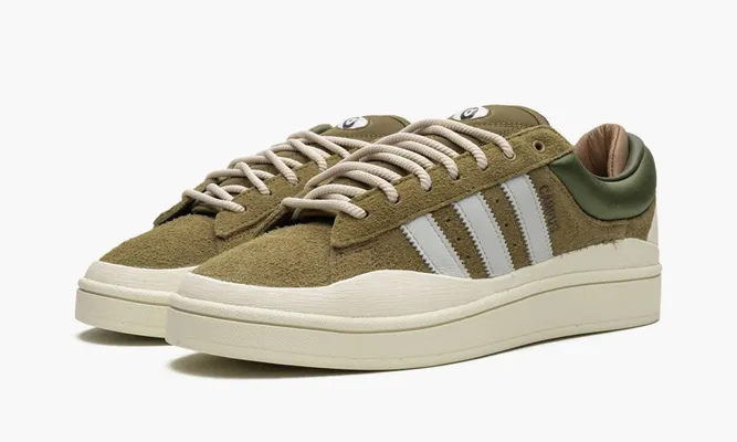 Кроссовки Adidas Campus Light «Bad Bunny Wild Moss» зеленый