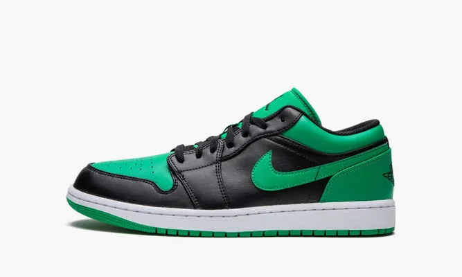 Кроссовки Air Jordan 1 Low «Lucky Green» зеленый