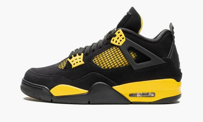 Кроссовки Air Jordan 4 Retro SE «Thunder 2023» желтый
