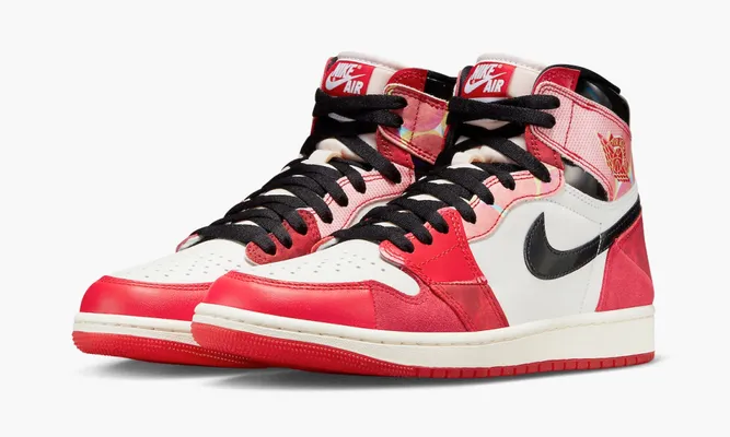 Кроссовки Air Jordan 1 High OG «Spider-man Across The Spider-verse» розовый