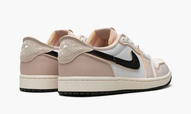 Кроссовки Air Jordan 1 Low OG Ex «Coconut Milk» кремовый