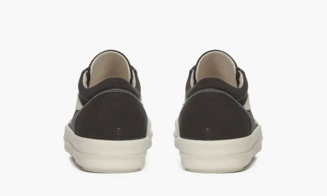 Кроссовки Rick Owens Edfu Vintage Low «Dark Dust» черный