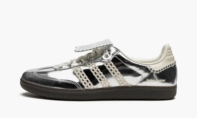 Кроссовки Adidas Samba «Wales Bonner Silver» серебряный