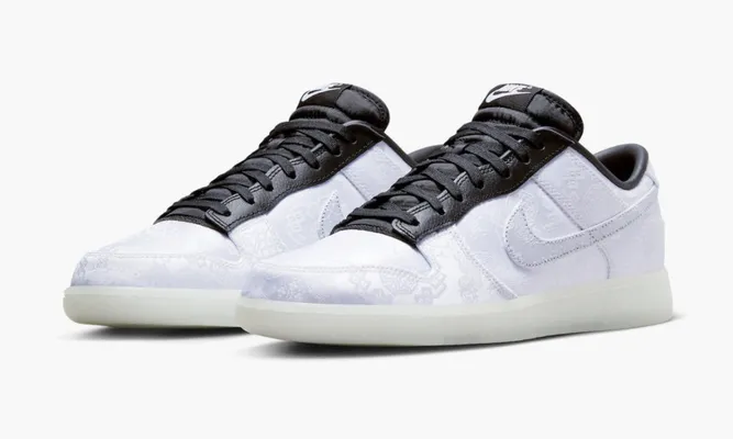 Кроссовки Nike Dunk Low «Clot Fragment White» белый