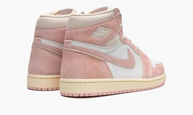 Кроссовки Air Jordan 1 Retro High OG WMNS «Washed Pink» розовый