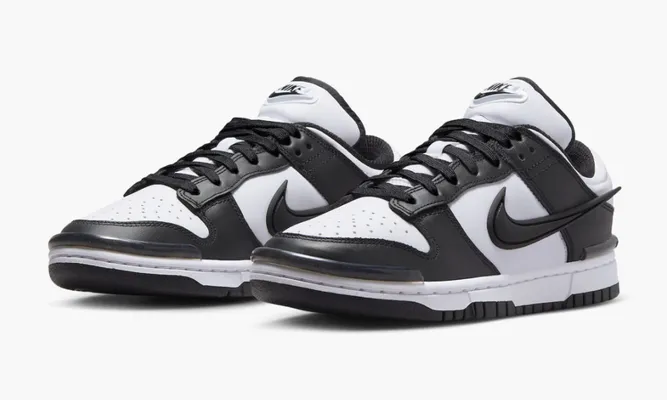 Кроссовки Nike Dunk Low Twist WMNS «Panda» черный