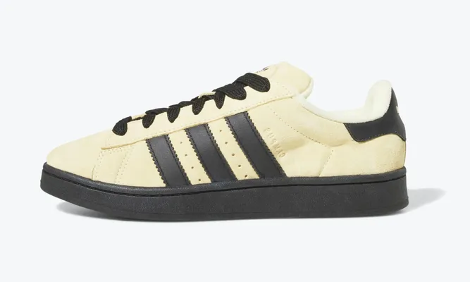 Кроссовки Adidas Campus 00s «Almost Yellow Core Black» желтый