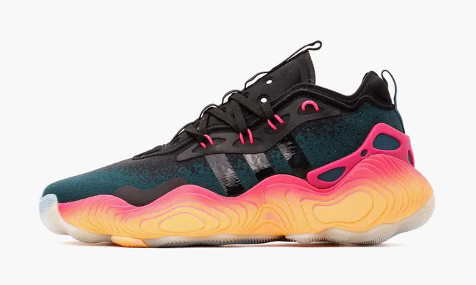 Для баскетбола Adidas Trae Young 3 «Arctic Night Acid Orange» синий
