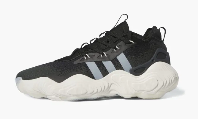 Для баскетбола Adidas Trae Young 3 «Core Black Carbon White» черный