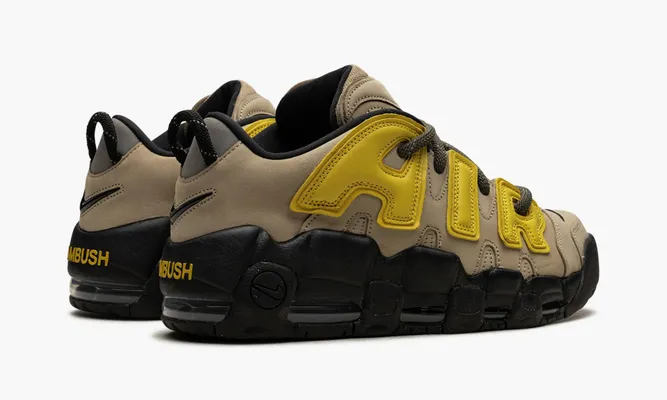 Кроссовки Nike Air More Uptempo Low «Ambush Vivid Sulfur Limestone» бежевый