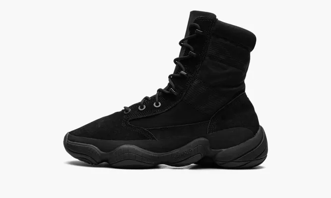 Кроссовки Yeezy 500 High Tactical Boot «Utility Black» черный