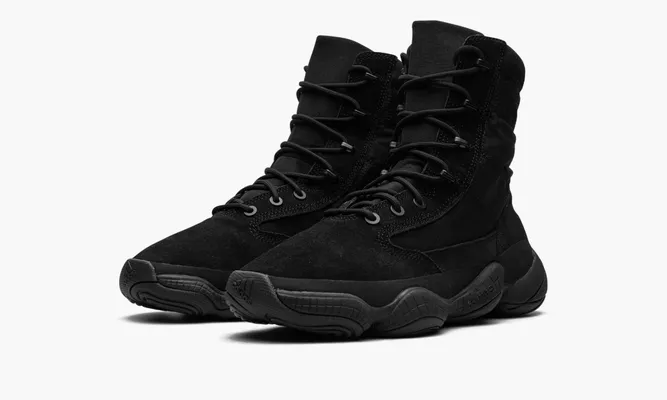 Кроссовки Yeezy 500 High Tactical Boot «Utility Black» черный