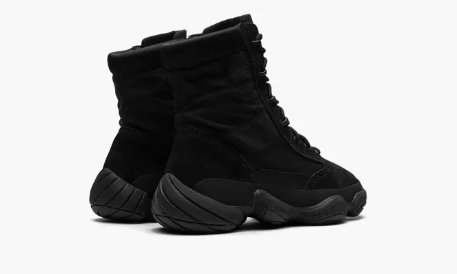 Кроссовки Yeezy 500 High Tactical Boot «Utility Black» черный