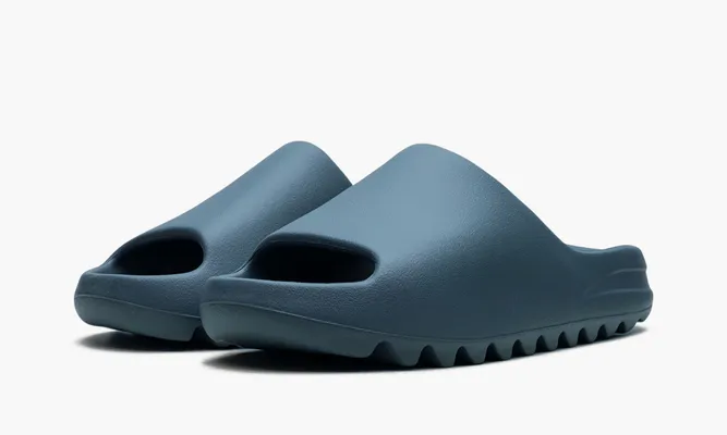 Кроссовки Yeezy Slide «Slate Marine» синий