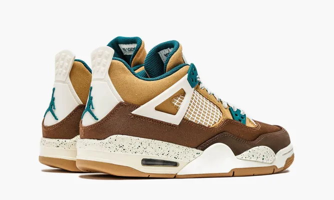 Кроссовки Air Jordan 4 Retro GS «Cacao Wow» коричневый