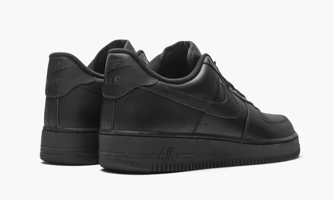 Кроссовки Nike Air Force 1 Low '07 «Triple Black» черный