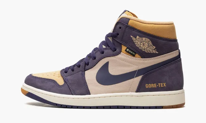Кроссовки Air Jordan 1 Retro High Element «Gore-tex Sky J Purple» фиолетовый