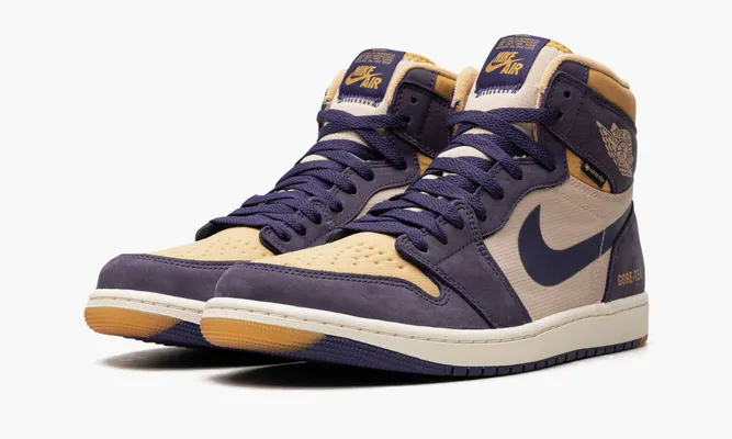 Кроссовки Air Jordan 1 Retro High Element «Gore-tex Sky J Purple» фиолетовый