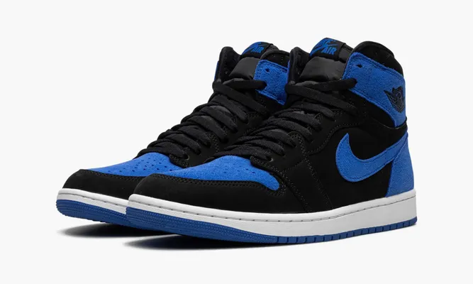 Кроссовки Air Jordan 1 Retro High OG «Royal Reimagined» синий