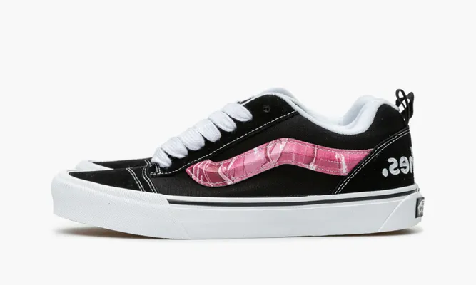 Кроссовки Vans X Peaches Knu Skool «Black Pink» BLACK/PINK