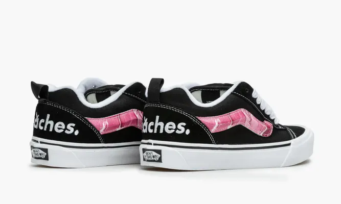 Кроссовки Vans X Peaches Knu Skool «Black Pink» BLACK/PINK