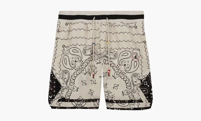 Одежда Travis Scott X Jordan Paisley Shorts кремовый