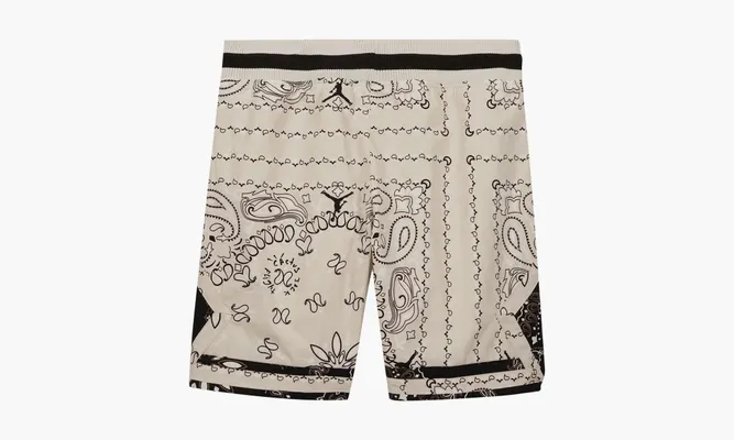 Одежда Travis Scott X Jordan Paisley Shorts кремовый
