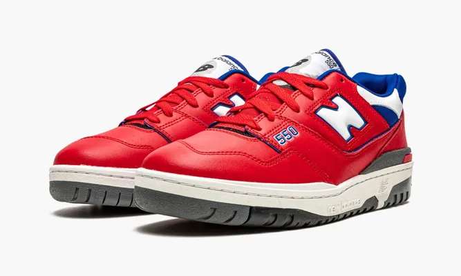 Кроссовки New Balance 550 «Red Blue» красный