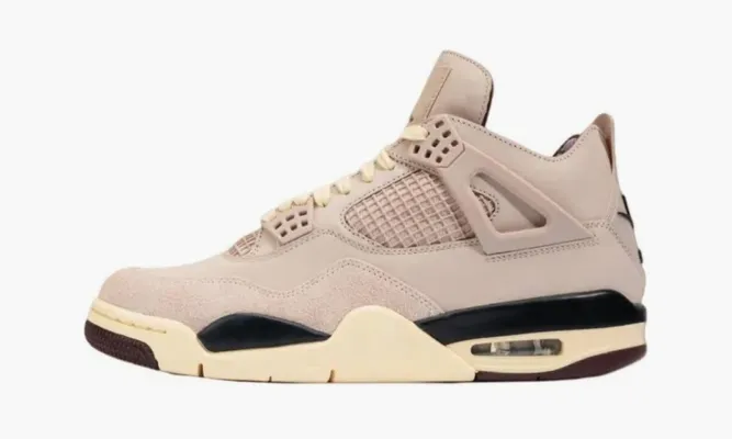 Кроссовки A Ma Maniére x Wmns Air Jordan 4 Retro «While You Were Sleeping» кремовый