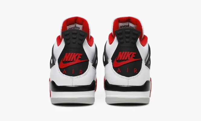 Кроссовки Air Jordan 4 Retro OG «Fire Red» 2020 красный