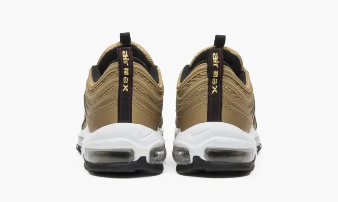 Кроссовки Nike Air Max 97 OG QS «Metallic Gold» золотой