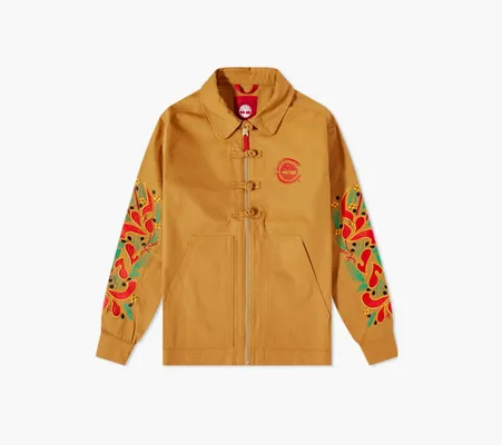 Одежда Timberland X CLOT Jacket Unisex «Khaki» коричневый