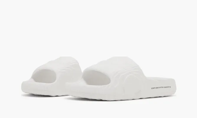 Кроссовки Adidas Adilette 22 Slides 'Crystal White' белый