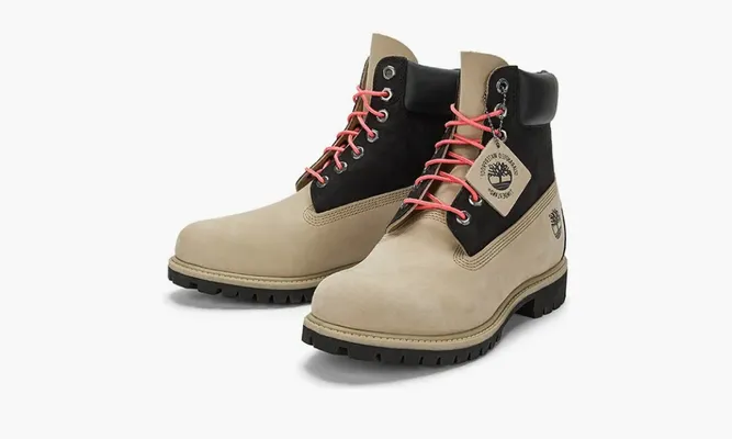 Обувь Timberland PREMIUM Outdoor Boots Men «Brown/Black» бежевый