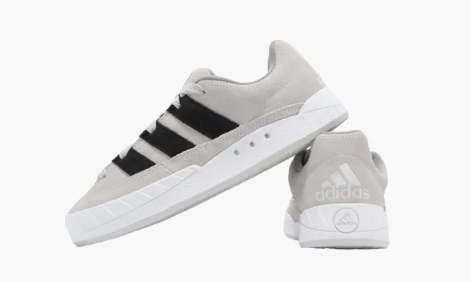 Кроссовки Adidas Adimatic «Grey Black» серый