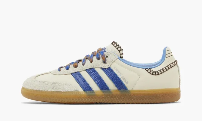 Кроссовки Wales Bonner x Adidas Samba Nylon 'Wonder Clay Royal Blue' lightBlue